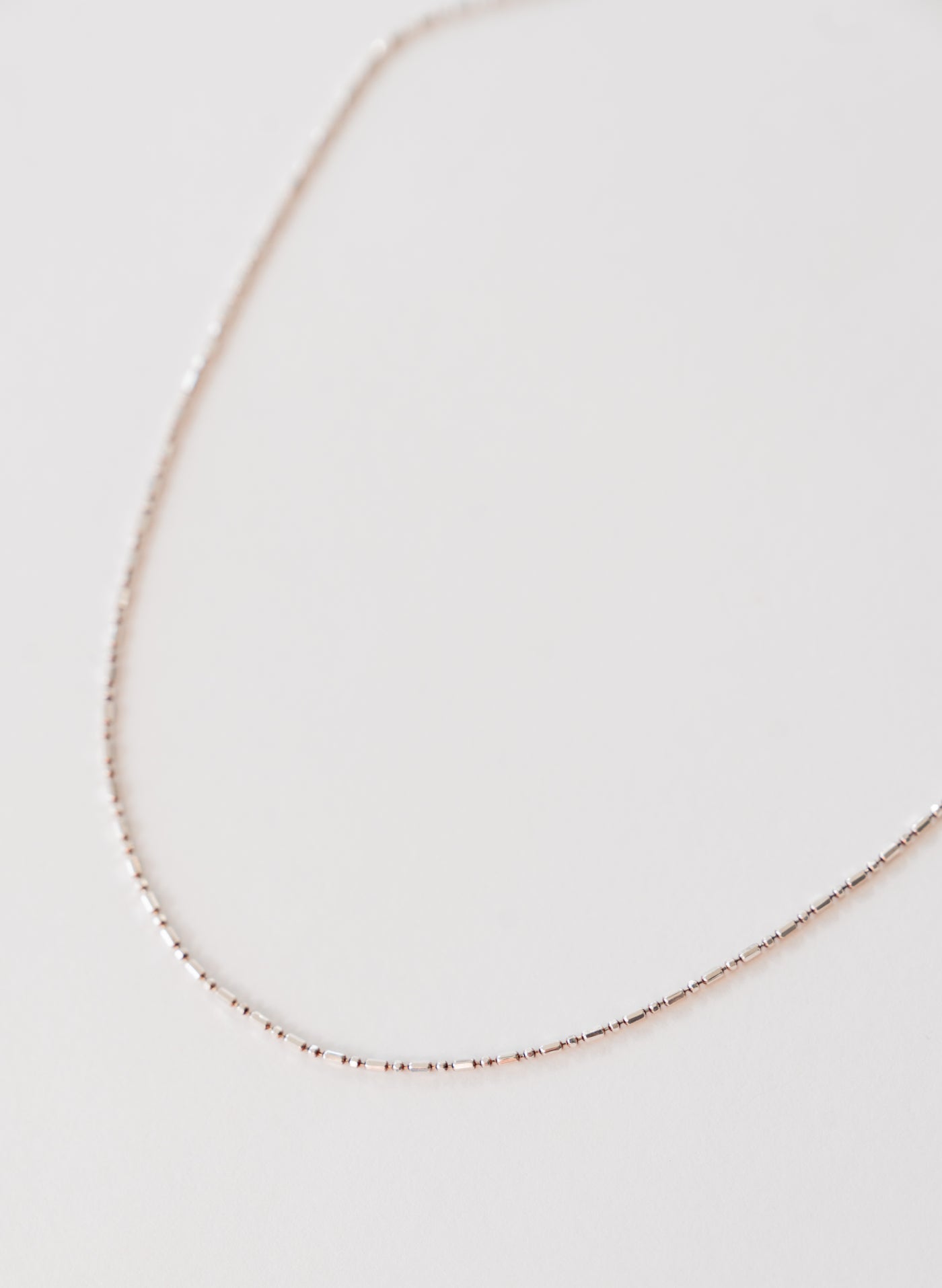 Sterling Silver Link Bead Chain