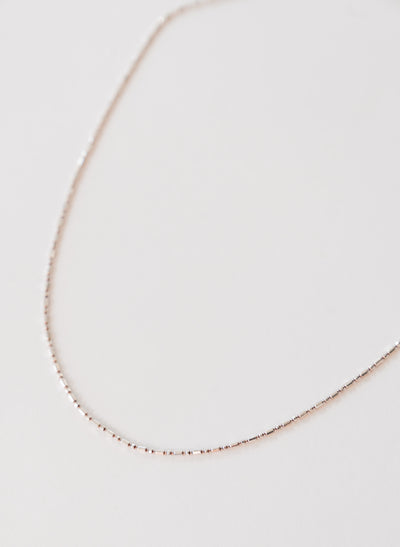 Sterling Silver Link Bead Chain