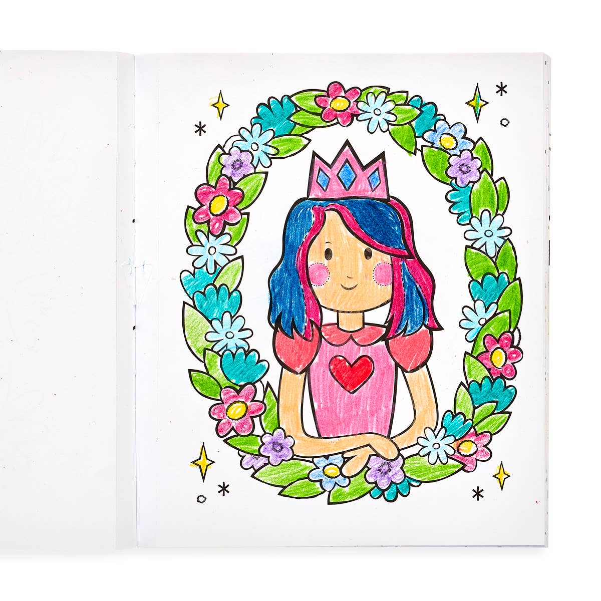Color-in' Book - Princesses & Fairies