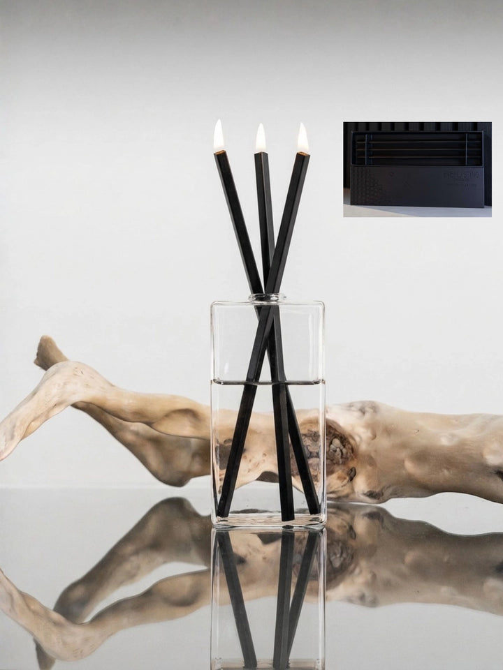 Black Everlasting Candles