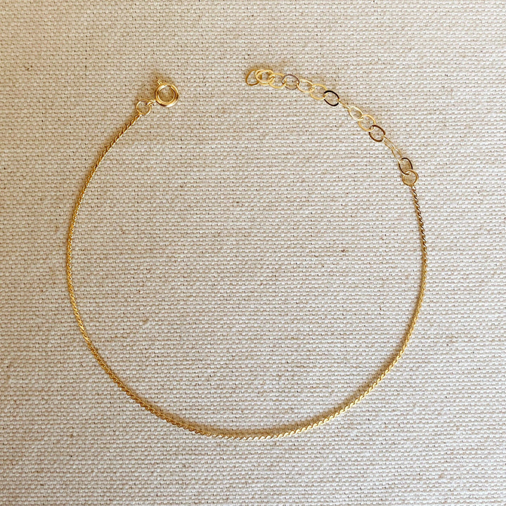 Dainty Chain Anklet