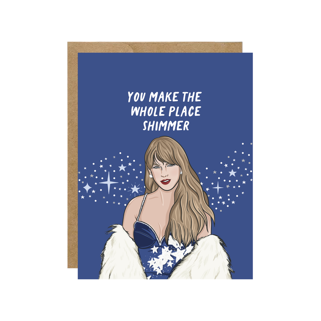 Taylor Midnights Whole Place Shimmer Pop Culture Card