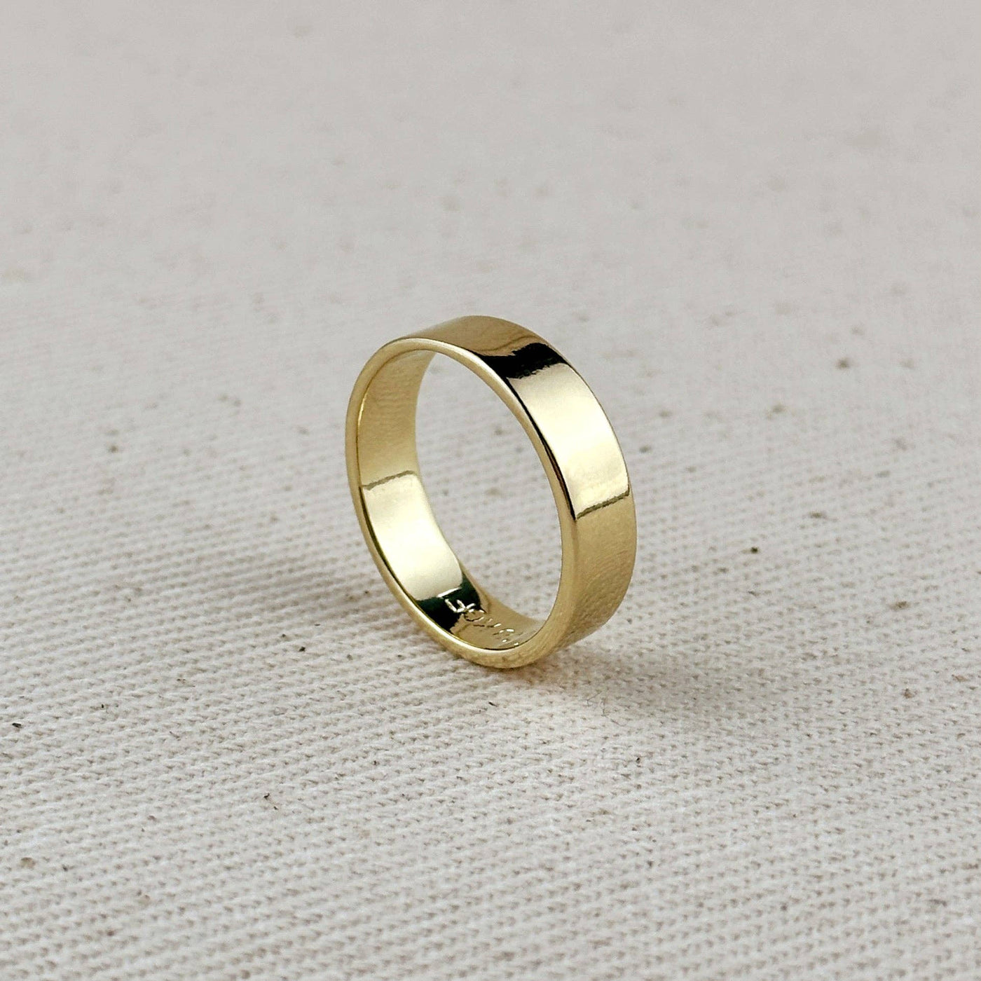 Polished Flat Band Ring