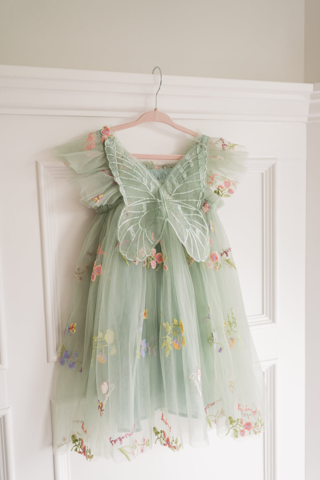 Secret Garden Butterfly Dress -Sage