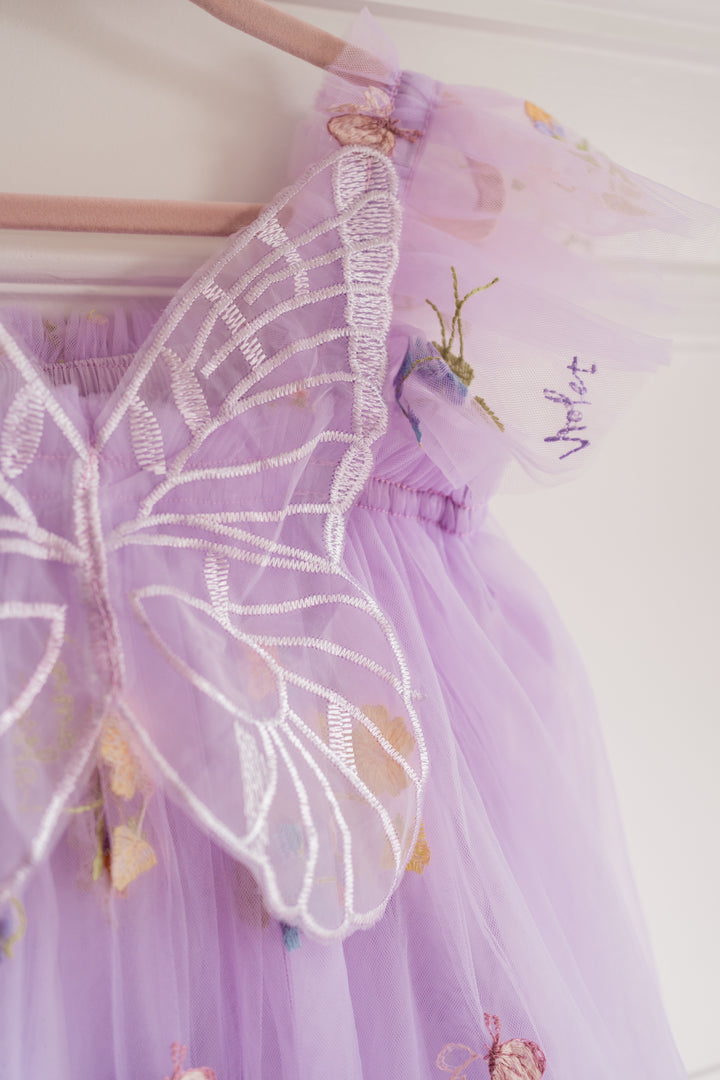 Secret Garden Butterfly Dress -Lilac