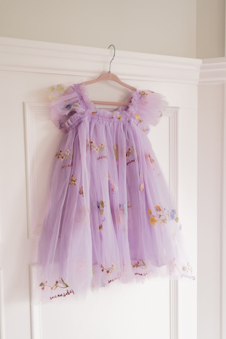 Secret Garden Butterfly Dress -Lilac