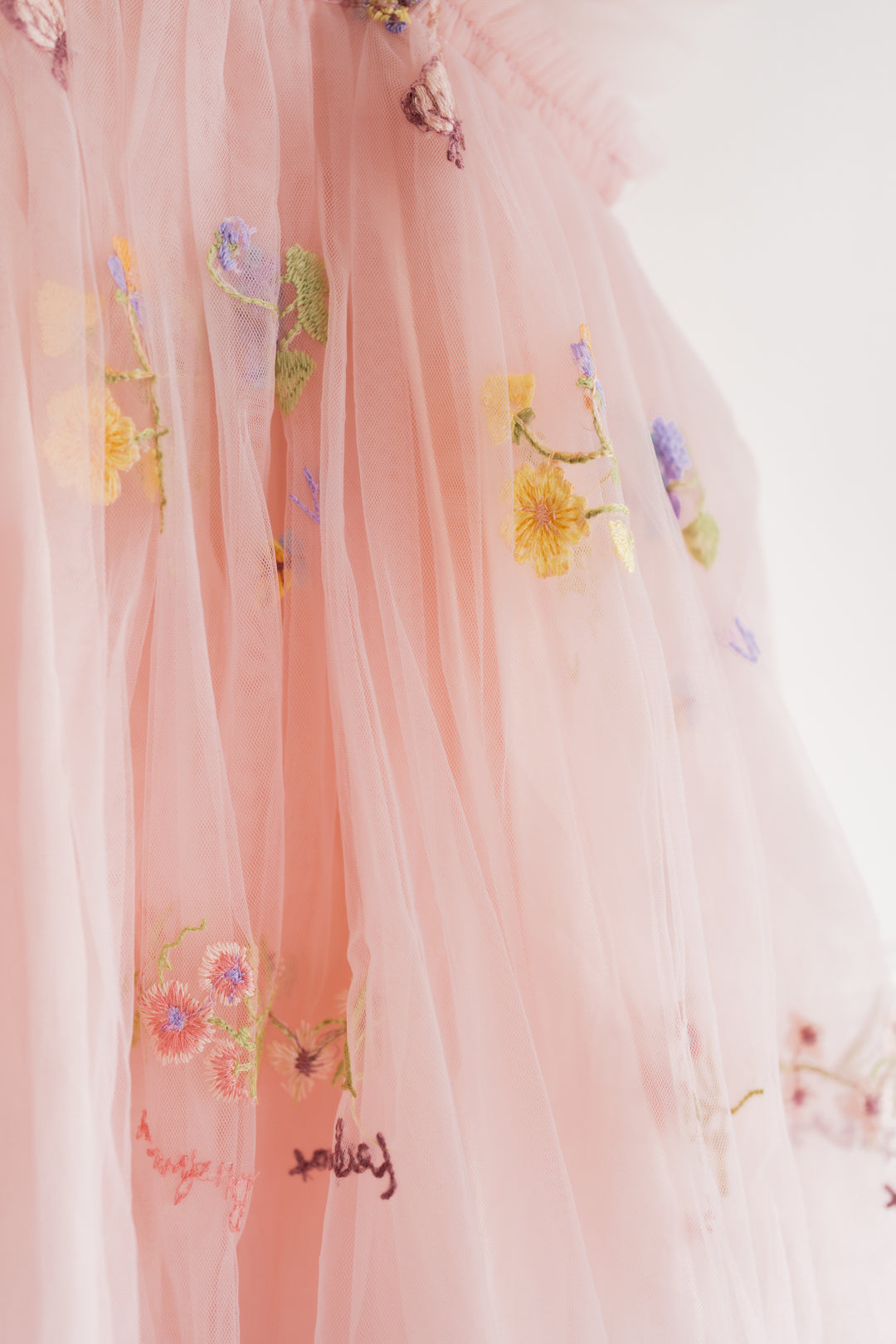 Secret Garden Butterfly Dress - Light Pink