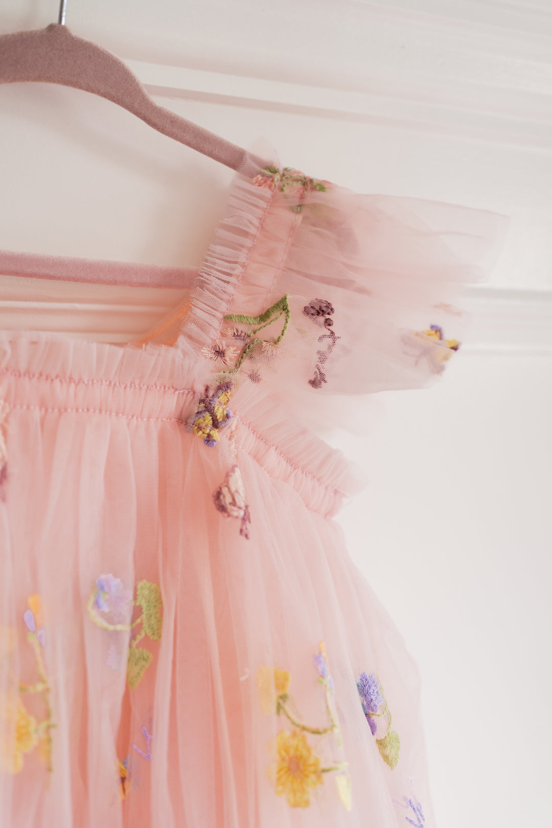 Secret Garden Butterfly Dress - Light Pink