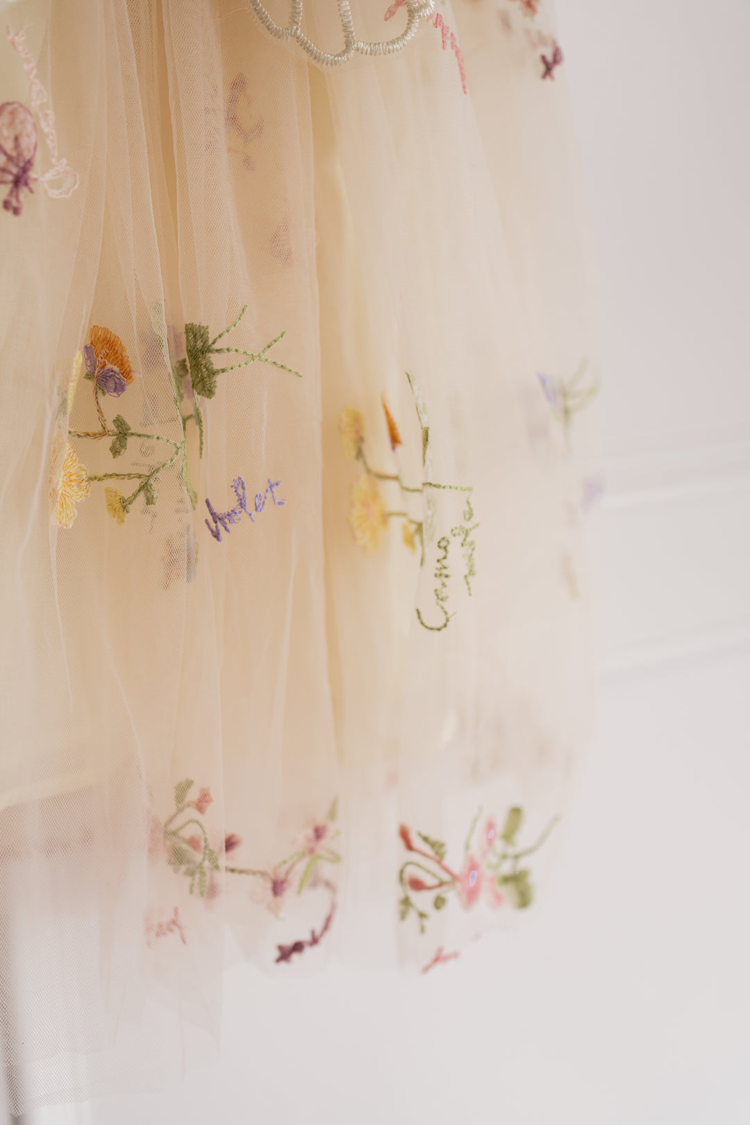 Secret Garden Butterfly Dress - Buttercream