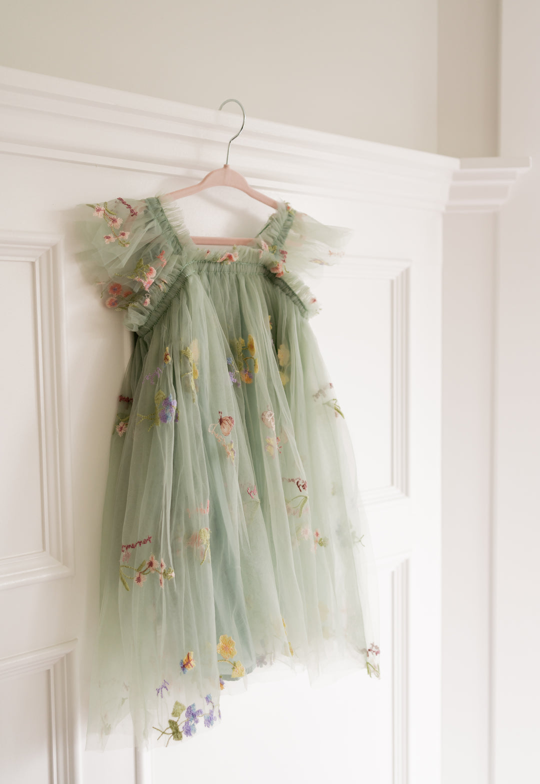 Secret Garden Butterfly Dress -Sage