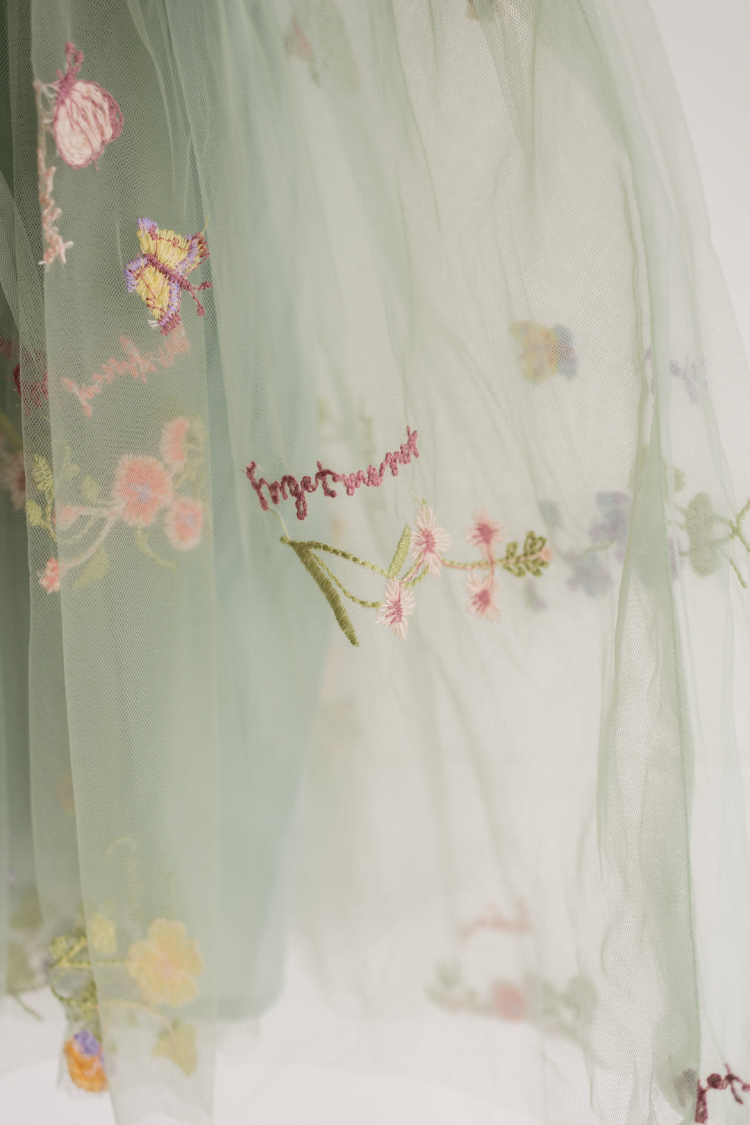 Secret Garden Butterfly Dress -Sage