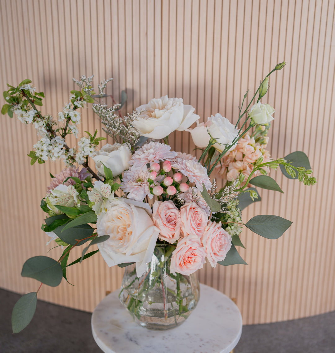 Blown Glass Arrangement