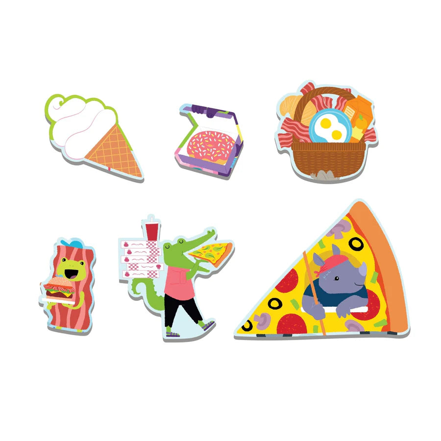 Food Festival 60 Piece Scratch and Sniff Puzzle