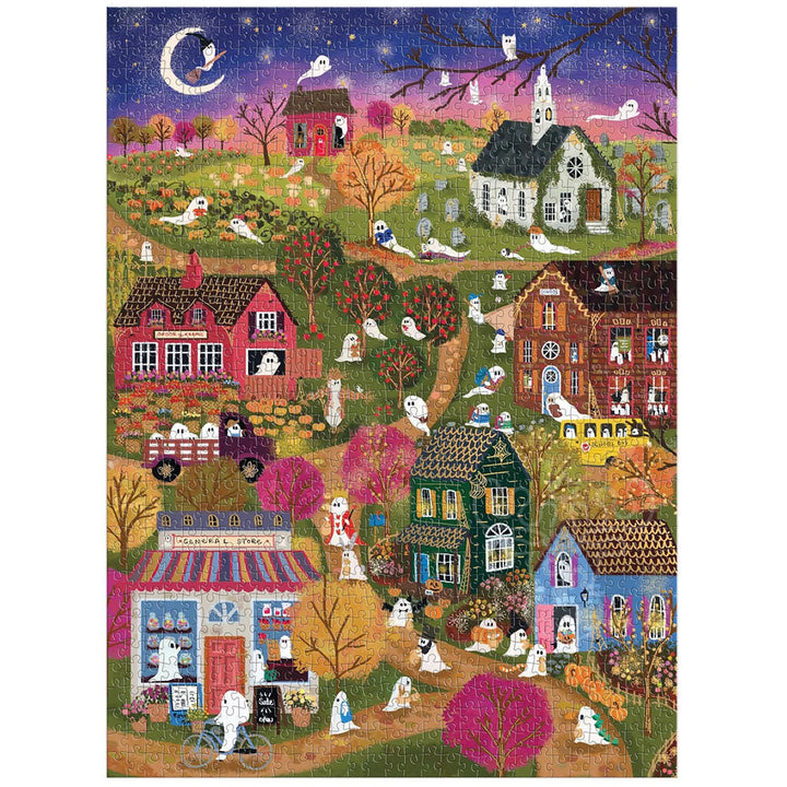 Spooky Village Foil Puzzle 1000pcs
