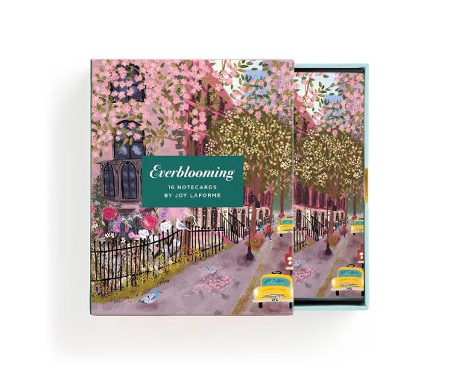 Joy Laforme Everblooming Blank Greeting Card Assortment 16 notecards