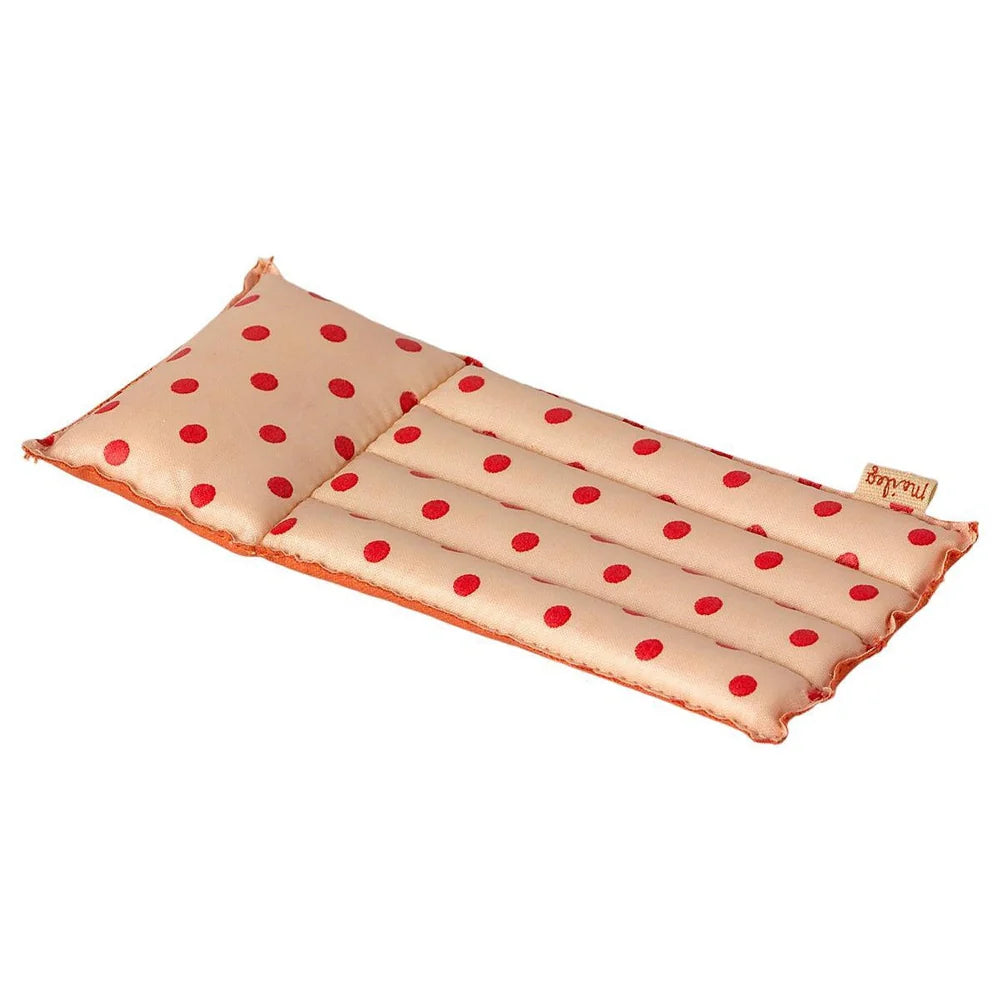 Maileg Air mattress, Mouse - Red Dot
