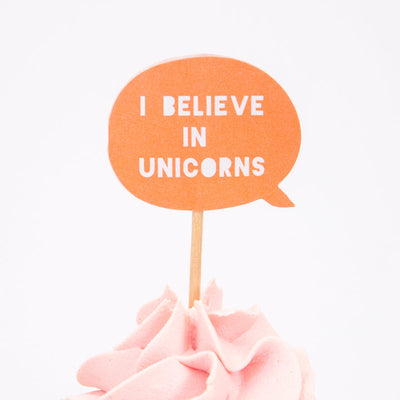 I Believe In Unicorns Cupcake Kit