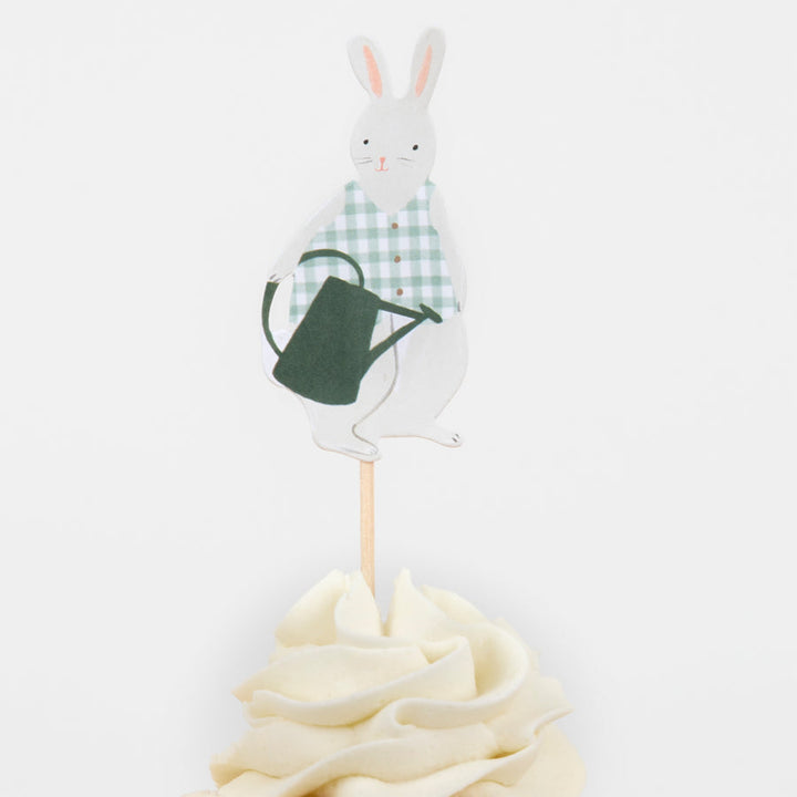 Bunny Greenhouse Cupcake Kit