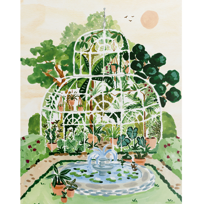 Greenhouse Garden | 1000-Piece Puzzle for Adults | Designed in Canada by Artist Sabina Fenn