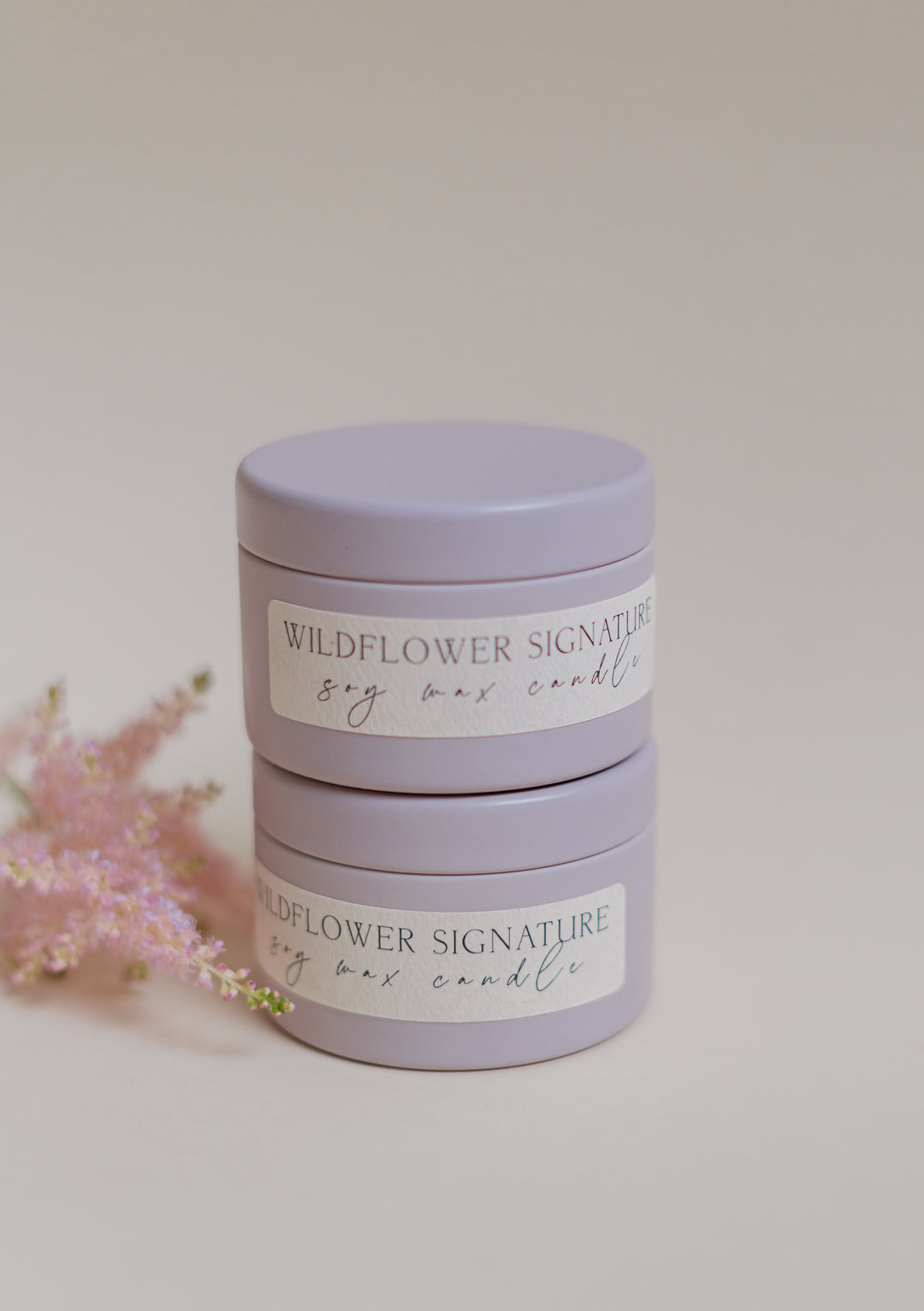 Wildflower Signature Tin Candle