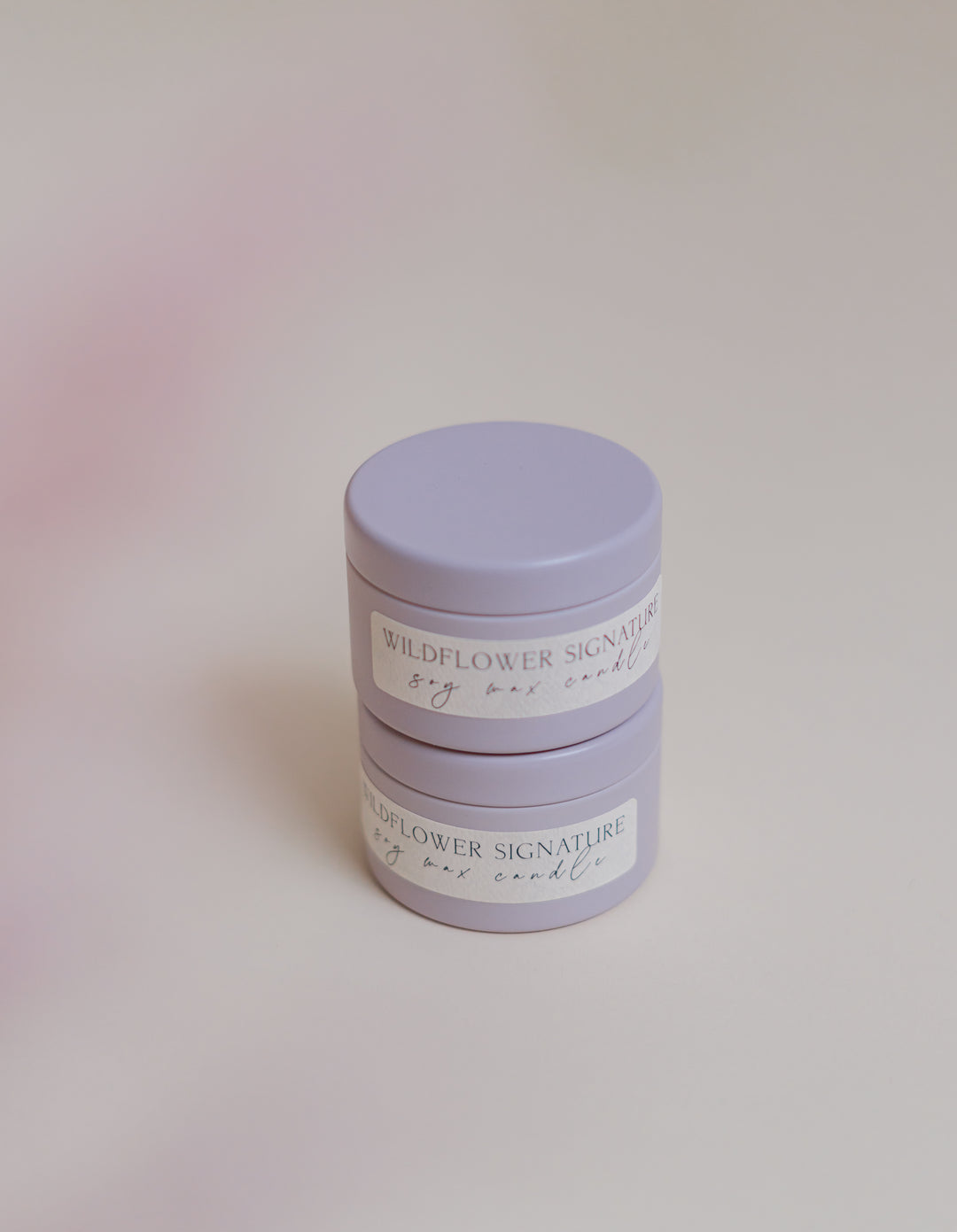 Wildflower Signature Tin Candle