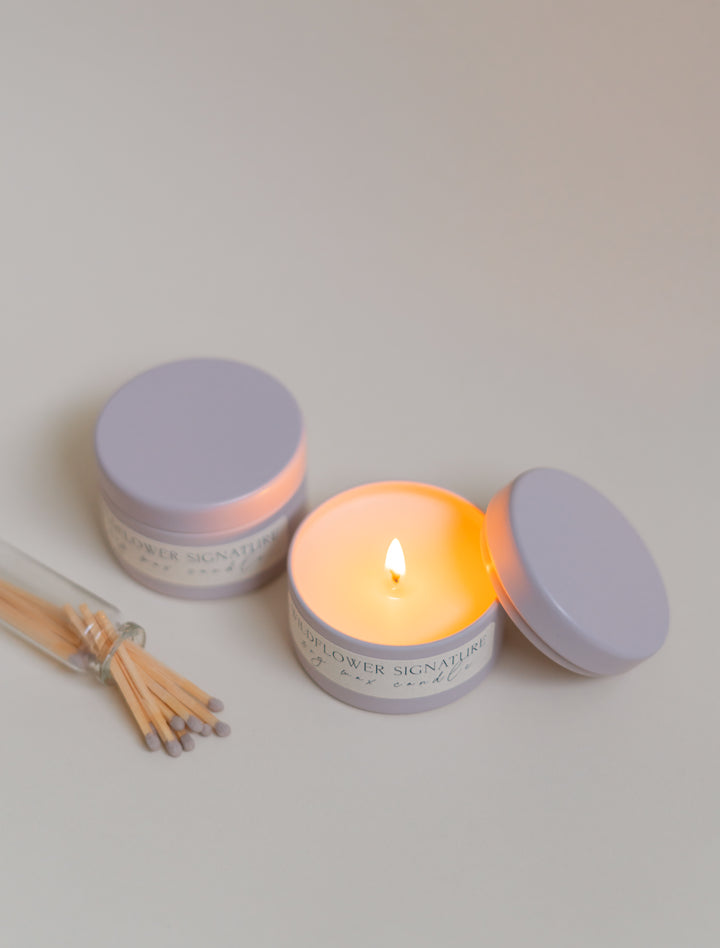 Wildflower Signature Tin Candle