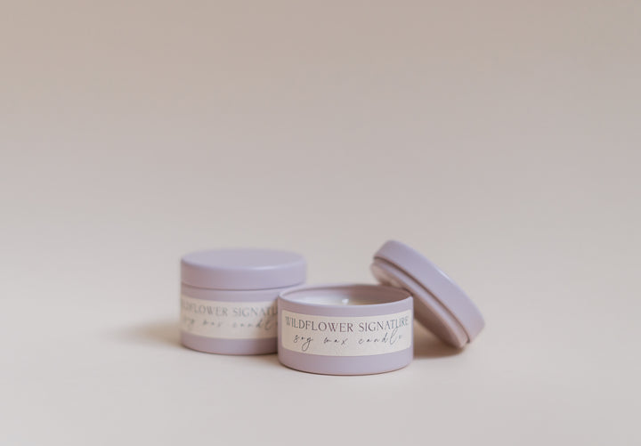 Wildflower Signature Tin Candle