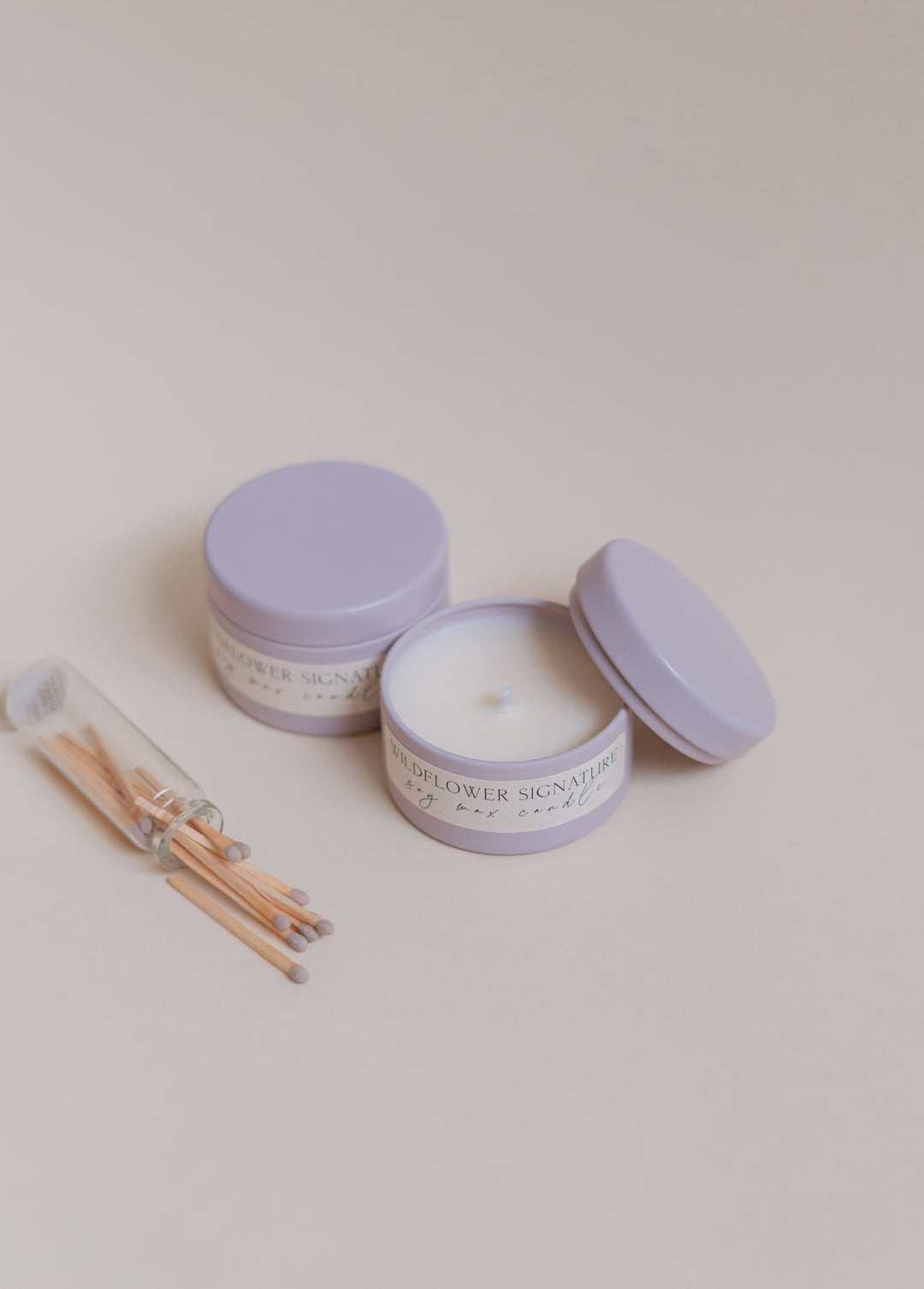 Wildflower Signature Tin Candle