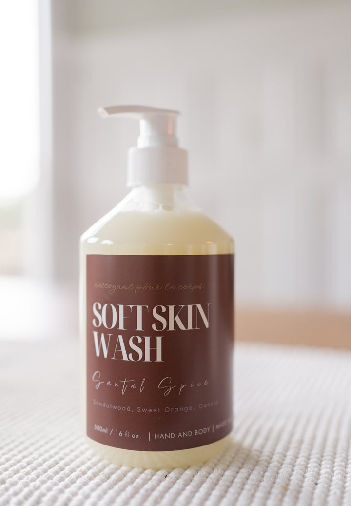 Wildflower Mercantile Soft Skin Wash -  Santal Spice