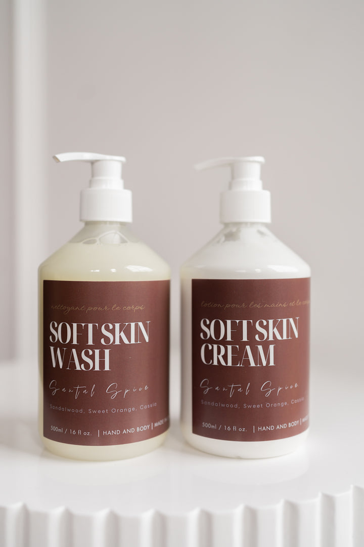 Wildflower Mercantile Soft Skin Wash -  Santal Spice
