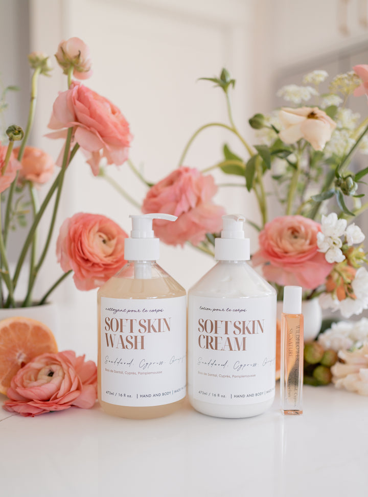 Soft Skin Cream -  Sandalwood| Cypress| White Grapefruit