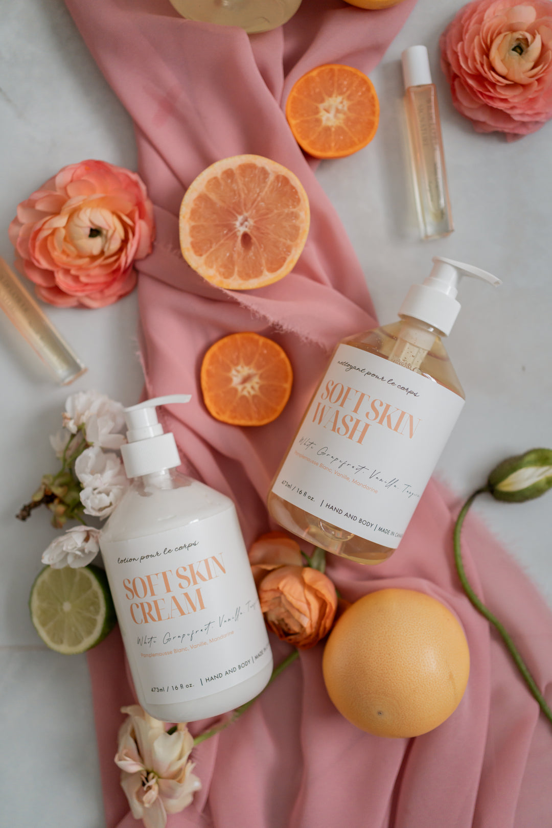 Soft Skin Cream -  White Grapefruit | Vanilla | Tangerine