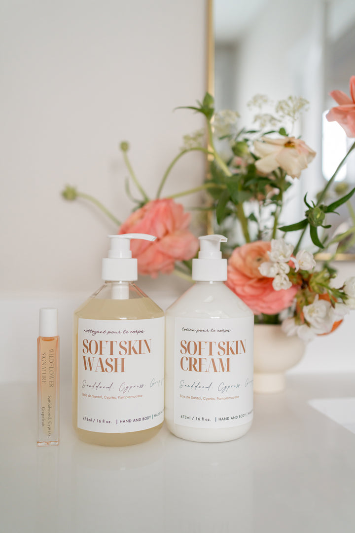 Soft Skin Cream -  Sandalwood| Cypress| White Grapefruit