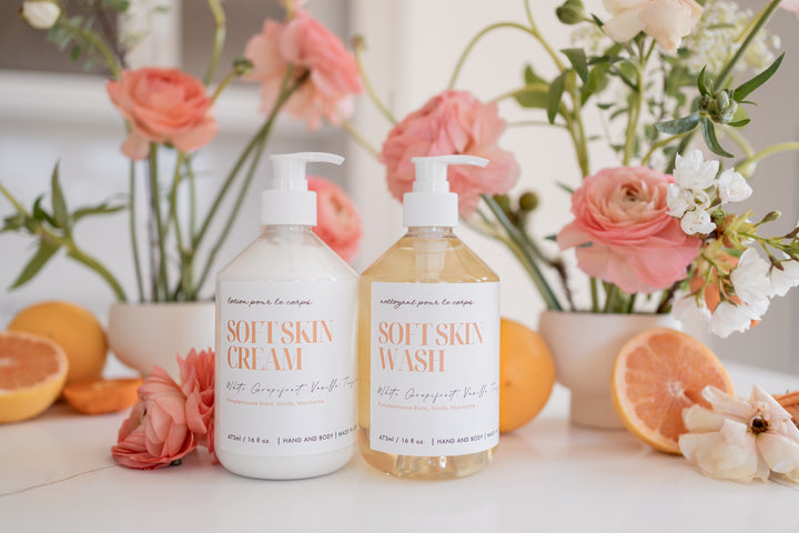 Soft Skin Cream -  White Grapefruit | Vanilla | Tangerine