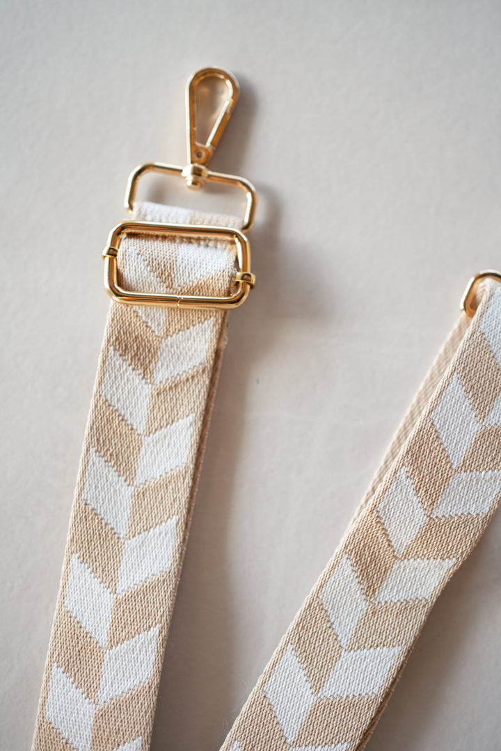 Geometric Crossbody Bag Strap