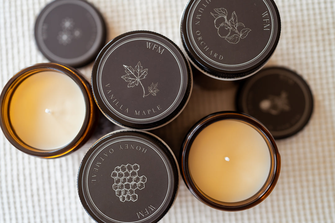 Wildflower Mercantile Soy Wax Candle - Fall Collection