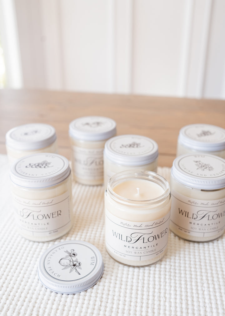 Wildflower Mercantile Soy Wax Candle