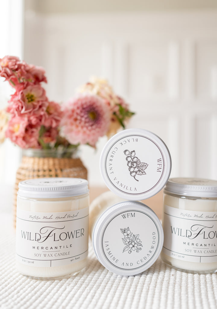 Wildflower Mercantile Soy Wax Candle