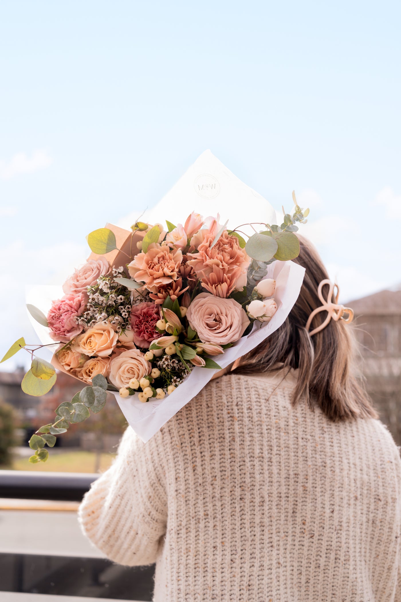 Hand Tied Flower Bouquet