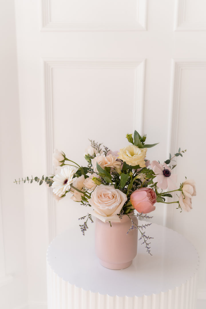 Signature Blush Ceramic Arrangement