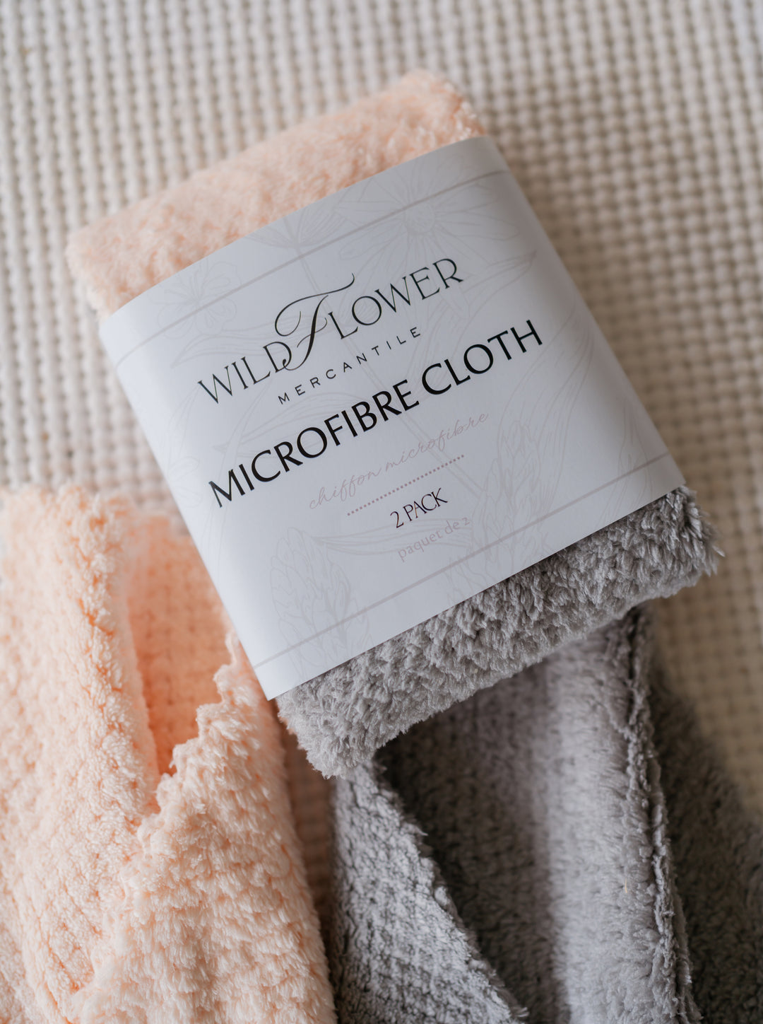WFM Microfiber Cloths- 2 Pack