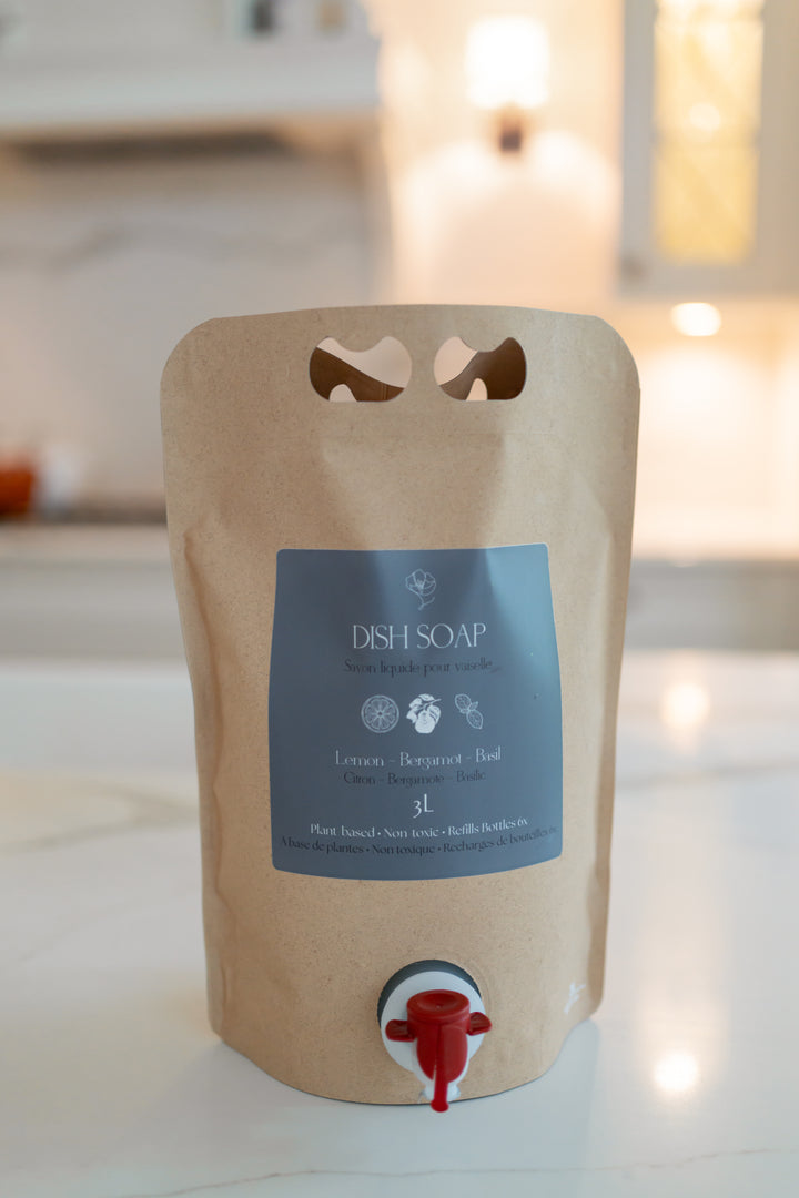 Wildflower Mercantile Dish Soap - Lemon | Bergamot | Basil