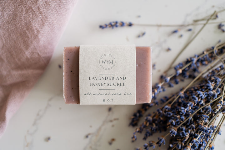 Lavender & Honeysuckle Bar Soap