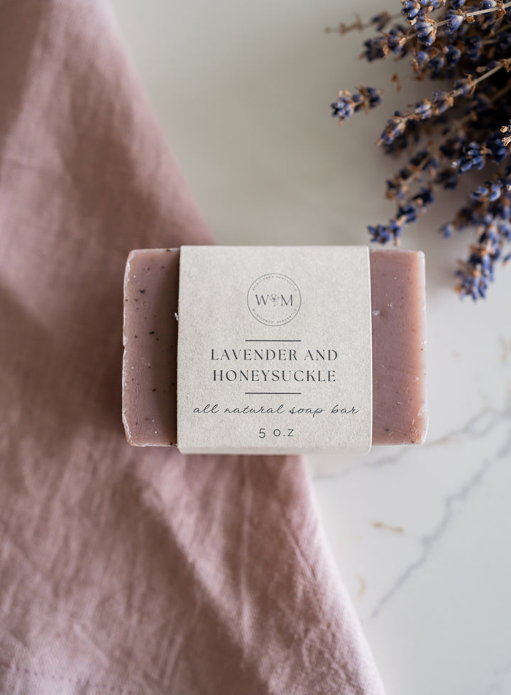 Lavender & Honeysuckle Bar Soap