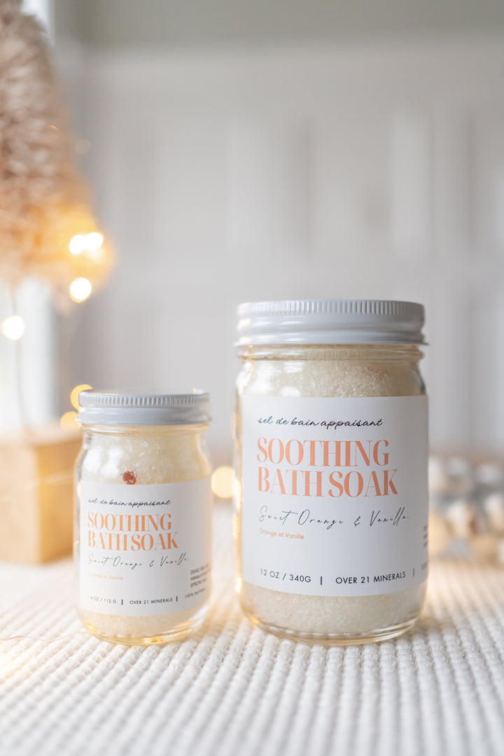 Wildflower Mercantile Soothing Bath Soak -  Sweet Orange | Vanilla |