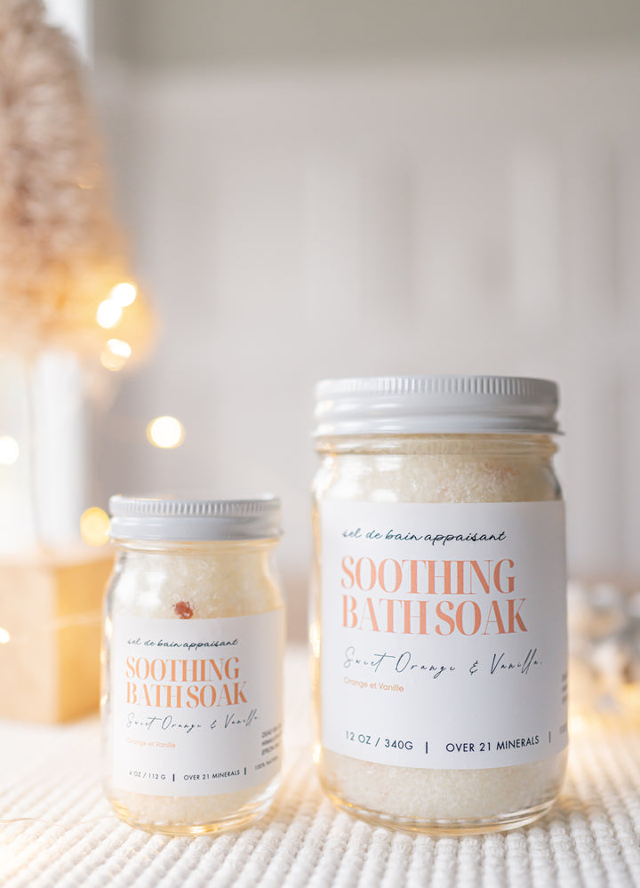 Wildflower Mercantile Soothing Bath Soak -  Sweet Orange | Vanilla |