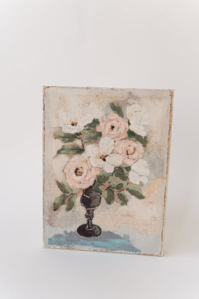 Vintage Floral Canvas - Style B