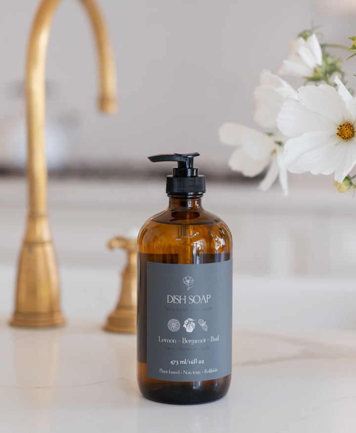Wildflower Mercantile Dish Soap - Lemon | Bergamot | Basil