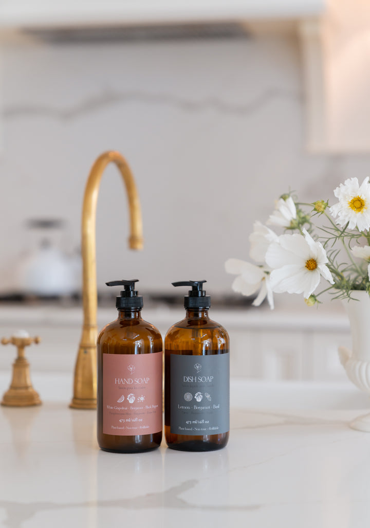 Wildflower Mercantile Dish Soap - Lemon | Bergamot | Basil