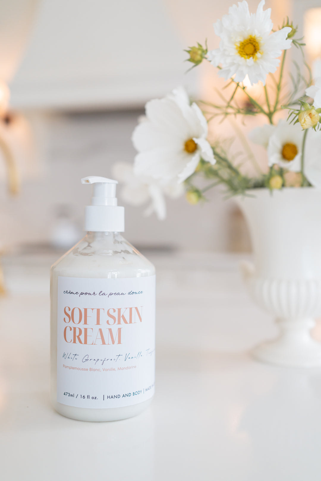 Wildflower Mercantile Soft Skin Cream -  White Grapefruit | Vanilla | Tangerine